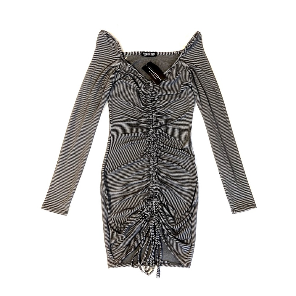 NWT Ruched Mini Dress